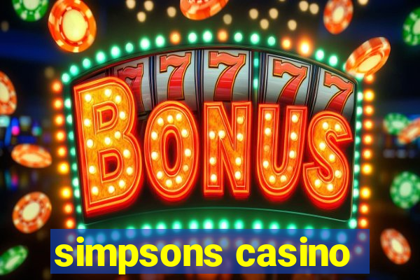 simpsons casino