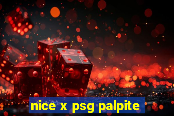 nice x psg palpite