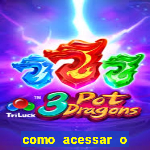 como acessar o jogo do tigrinho