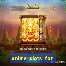 online slots for real cash