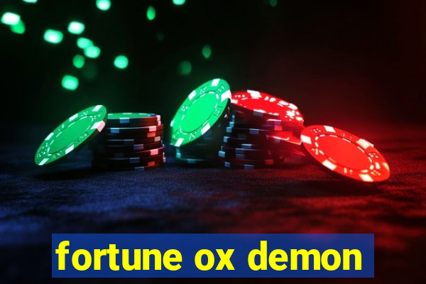 fortune ox demon