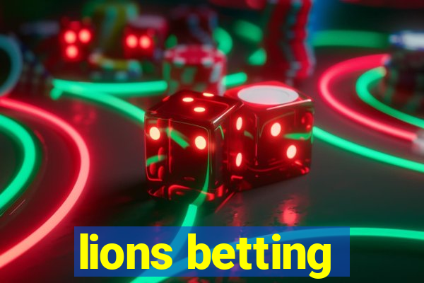 lions betting