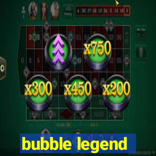 bubble legend