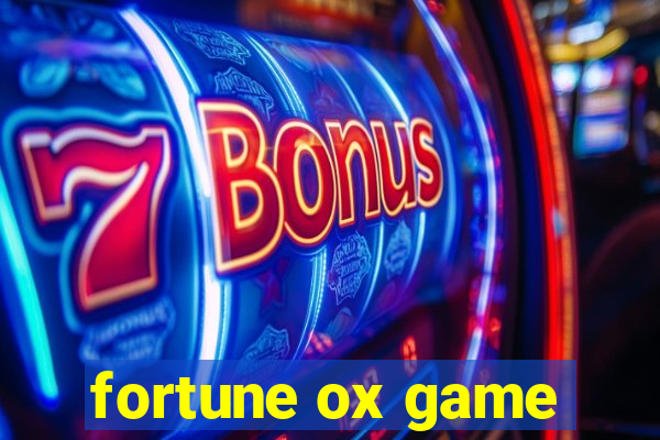 fortune ox game