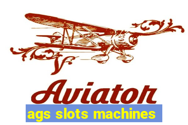 ags slots machines