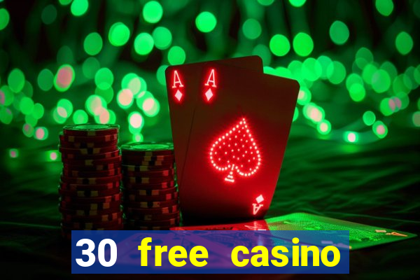 30 free casino bonus no deposit