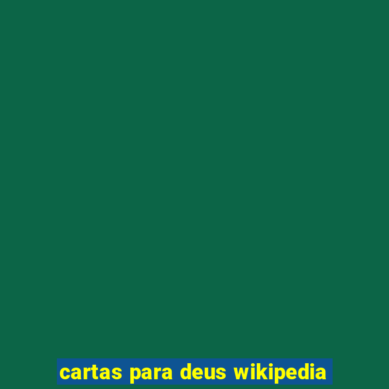 cartas para deus wikipedia