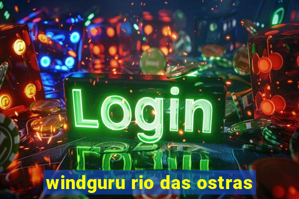 windguru rio das ostras