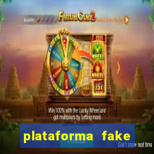 plataforma fake para jogar