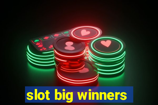 slot big winners