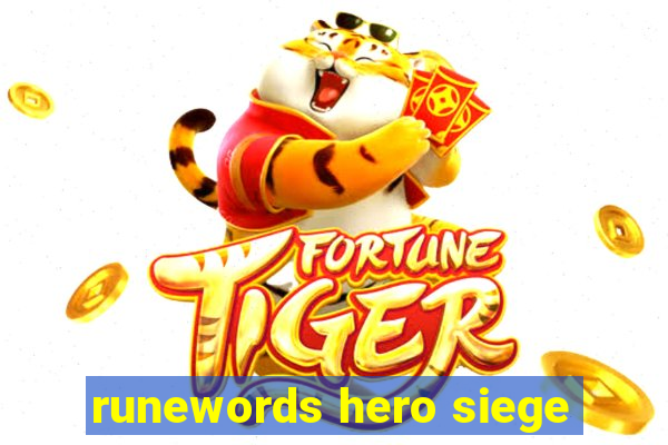 runewords hero siege