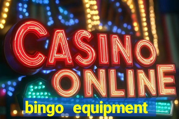 bingo equipment rental near me