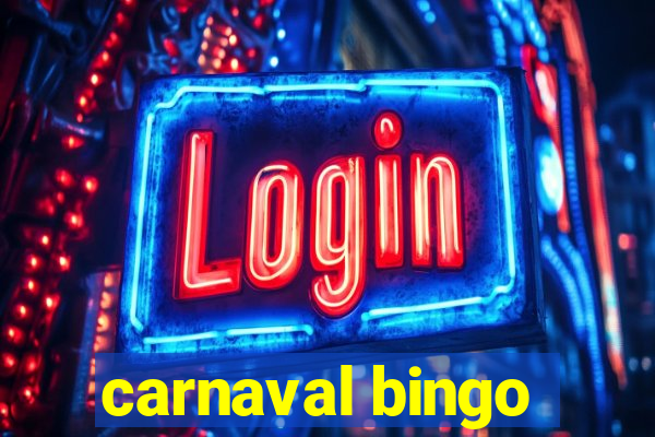 carnaval bingo