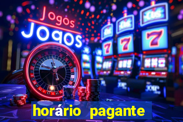 horário pagante fortune mouse