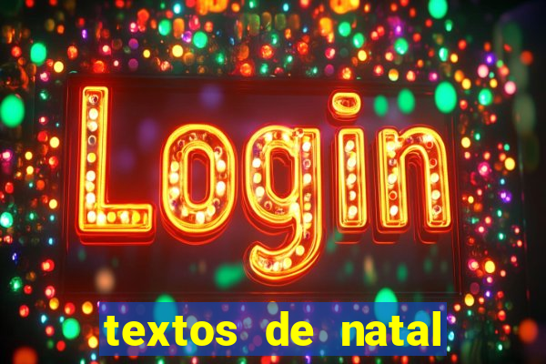 textos de natal para imprimir