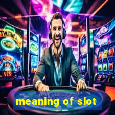 meaning of slot