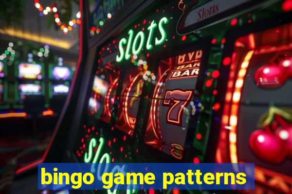 bingo game patterns