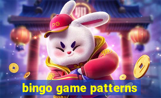 bingo game patterns