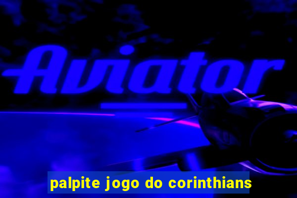 palpite jogo do corinthians