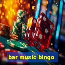 bar music bingo