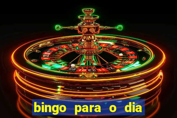 bingo para o dia das crian?as