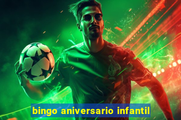 bingo aniversario infantil