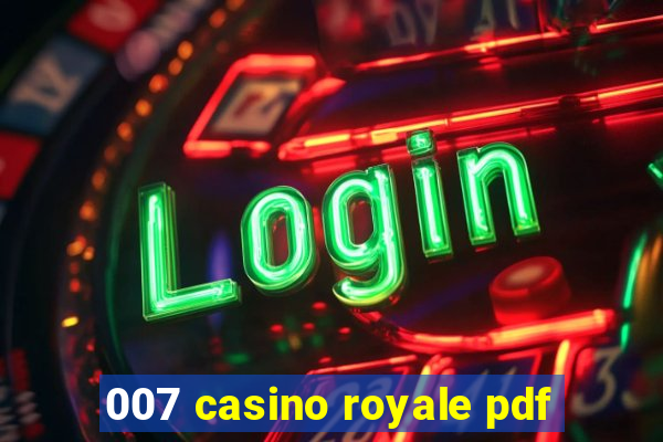 007 casino royale pdf