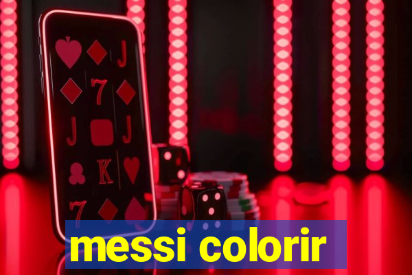 messi colorir