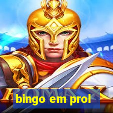 bingo em prol