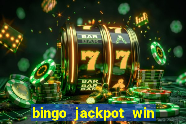 bingo jackpot win real money