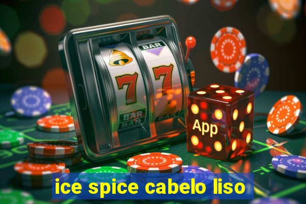 ice spice cabelo liso