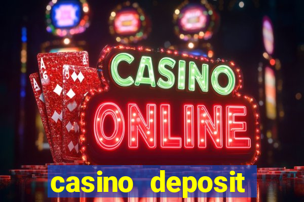 casino deposit bonus code