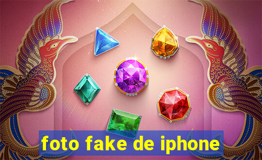 foto fake de iphone