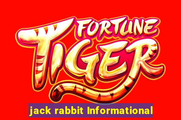 jack rabbit Informational