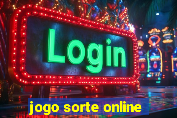 jogo sorte online