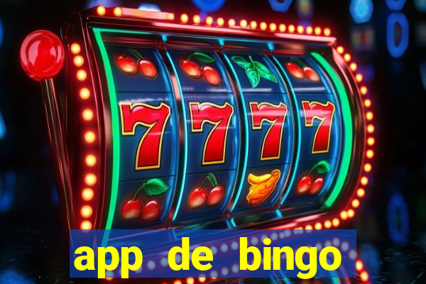 app de bingo valendo dinheiro