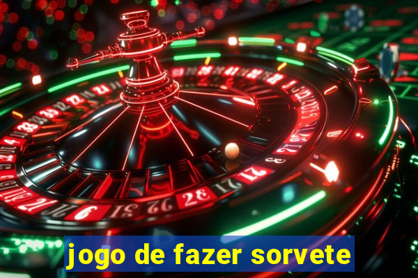 jogo de fazer sorvete