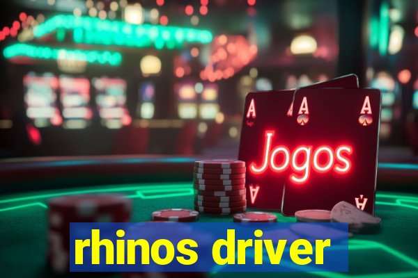 rhinos driver