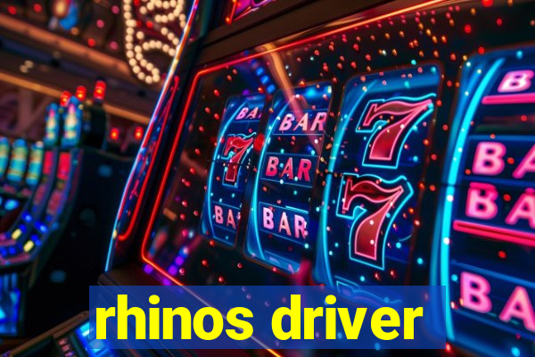 rhinos driver