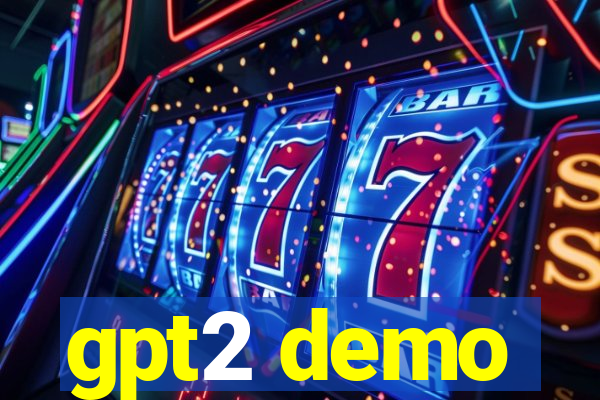 gpt2 demo