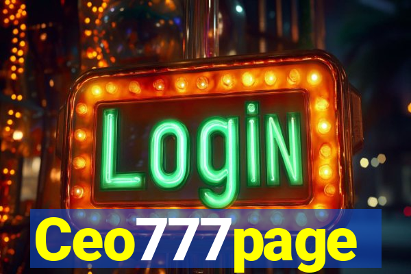 Ceo777page