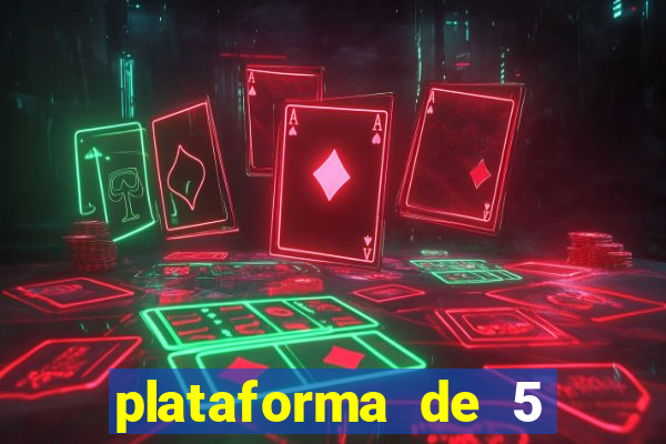 plataforma de 5 reais jogo do tigre