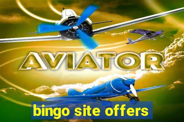 bingo site offers