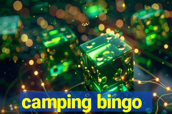 camping bingo