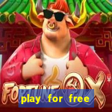 play for free casino games