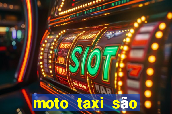 moto taxi são joaquim da barra