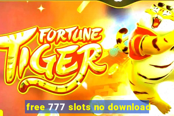 free 777 slots no download