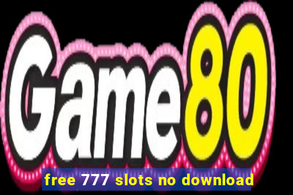 free 777 slots no download