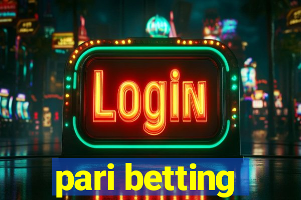 pari betting