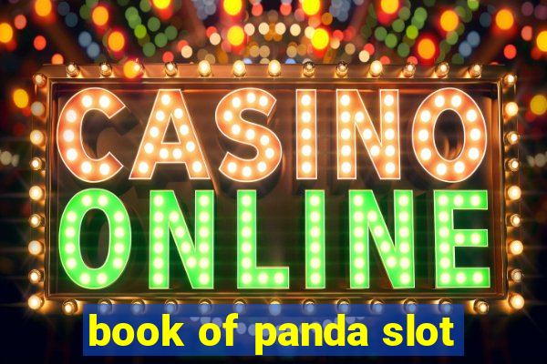 book of panda slot